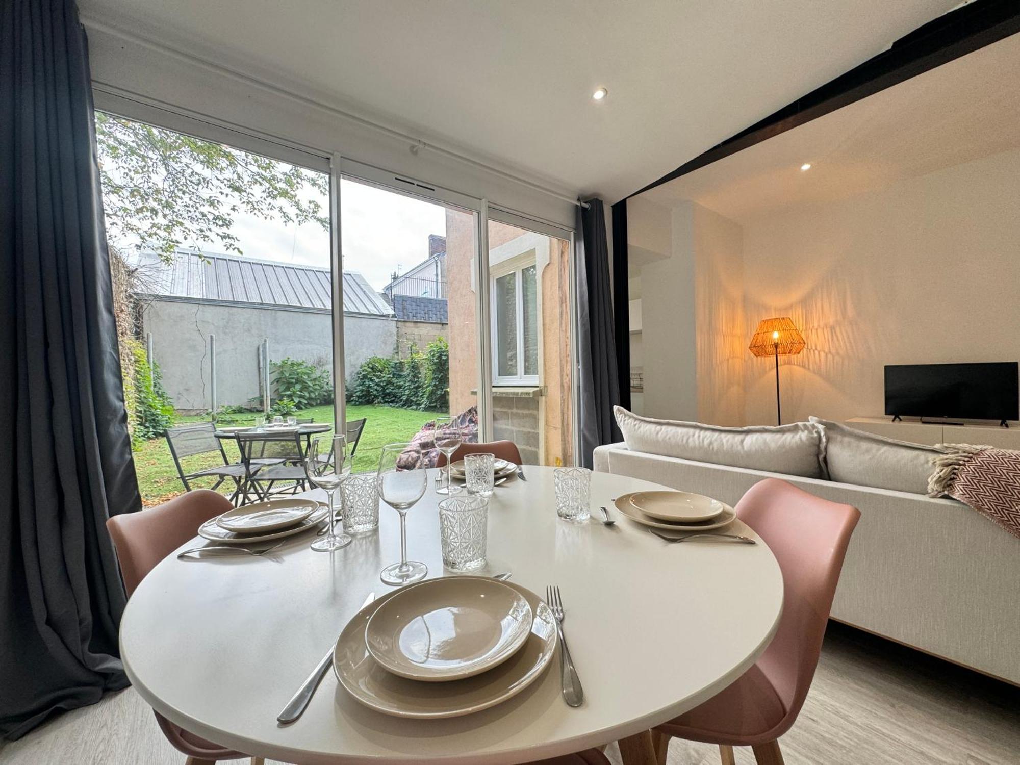 Jaures 1 - Tramway - Gare - Centre - 4 Pers Apartment Le Mans Bagian luar foto